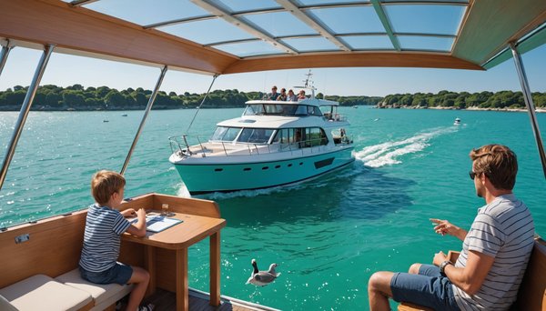 Découvrez le Bateau-Mouche en Famille dans le Morbihan : L'Activité Idéale pour Vos Enfants!